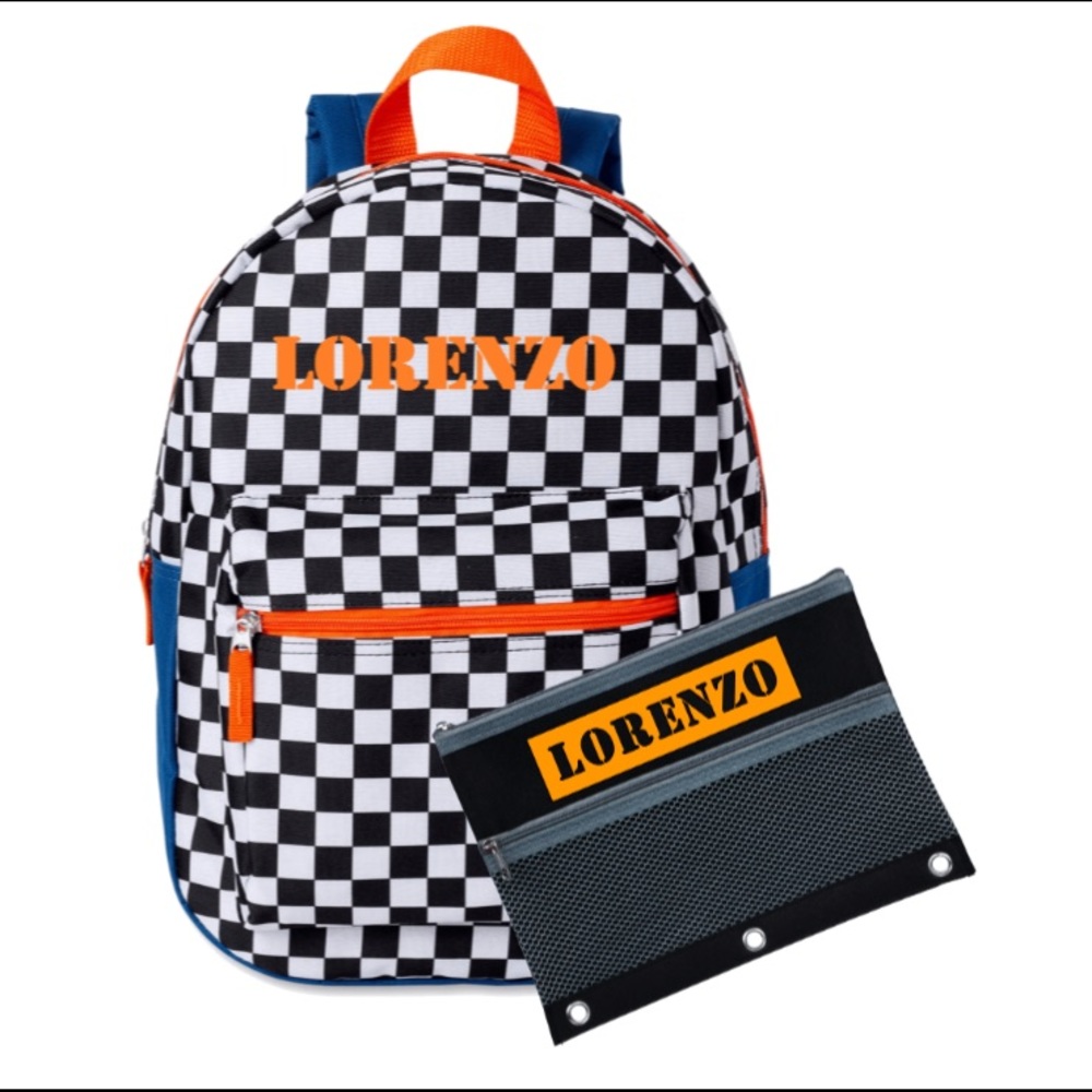 Back to school - Check Print